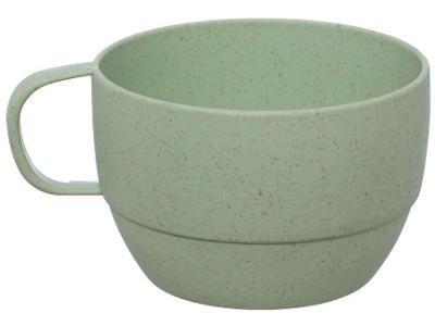 Caneca de Chá e Café Verde 330ml Hauskraft Fibra de Bambu FBBU009/VD