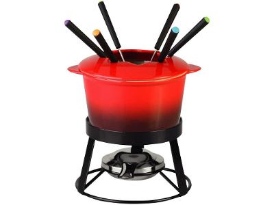 Conjunto Raclette e Aparelho de Fondue Cerâmica