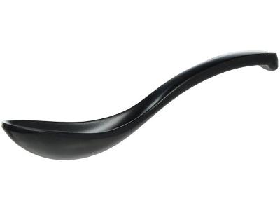 Colher de Melamina Hauskraft Finger Food Naha Preto