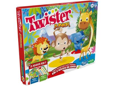 Jogo Twister Safári dos Animais e Festa dos