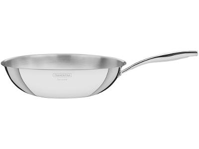 Panela Wok Tramontina Inox Fundo Triplo Grano 28cm