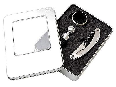 Kit para Vinho 3 Peças Euro Home