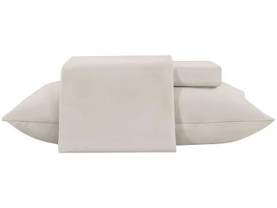 Jogo de Cama Solteiro de Poliéster Jolitex 300 Fios Toque de Seda Fendi 2 Peças