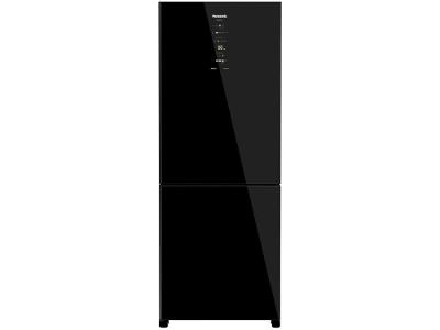 Geladeira/Refrigerador Panasonic Frost Free Duplex Inverse Black Glass 450L BB65