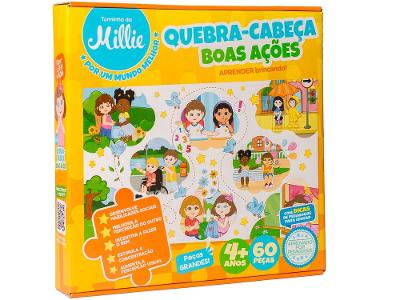 Quebra-cabeça 60 Peças Boas Ações 