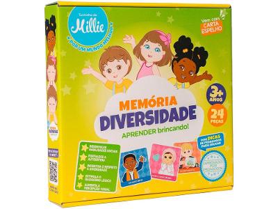 Jogo Memória Diversidade Turminha da Millie