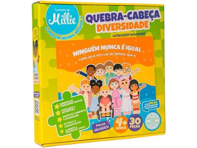 Quebra-cabeça 30 Peças Diversidade 