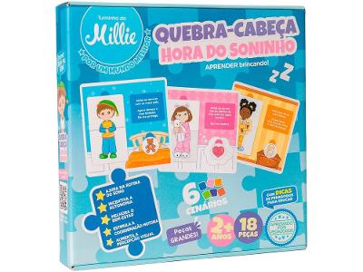 Quebra-cabeça 18 Peças Hora do Soninho