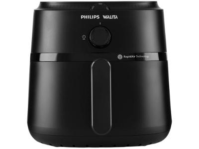 Air Fryer Philips Walita Série 1000 XL NA130 Preta com Timer 6,2L