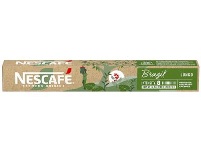 Cápsula de Café Compatível com Nespresso Nescafé Farmers Origins Brazil 10 Cápsulas