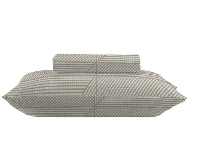 Jogo de Cama Solteiro 100% Algodão Camesa 120 Fios Super Cotton Bege 2 Peças