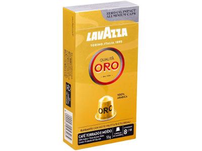 Cápsula de Café Oro Lavazza Espresso 100% Arábica Qualità 10 Cápsulas