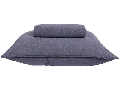 Jogo de Cama Solteiro Atlântica Mescla Urban Azul Escuro 2 Peças