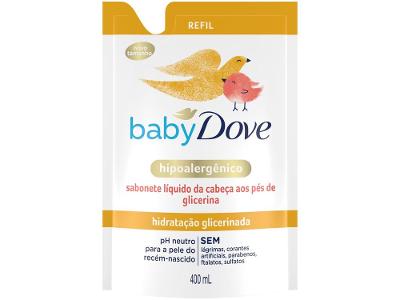 Sabonete Infantil Líquido Dove Baby Hidratação Glicerinada Refil 400ml