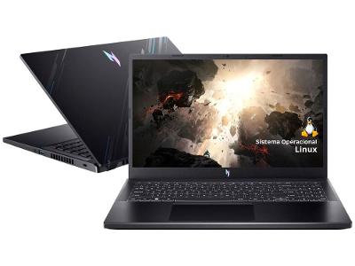 Notebook Gamer Acer Nitro V15 Intel Core i5 512GB SSD 16GB RAM 15,6" Full HD 144Hz IPS RTX 3050 6GB ANV15-51-582R