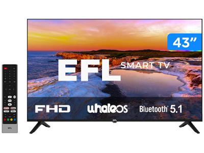 Smart TV 43" HD EFL DLED SX800 43SX800FD 3 HMDI 2 USB