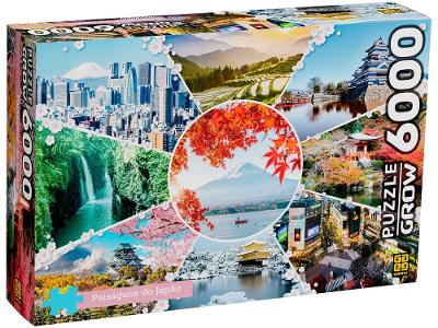 Quebra-cabeça 6000 Peças Paisagens do Japão