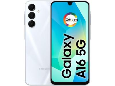 Smartphone Samsung Galaxy A16 128GB Cinza 5G 4GB RAM 6,7" FHD+ Câm Tripla até 50MP + Selfie 13MP Bateria 5000mAh