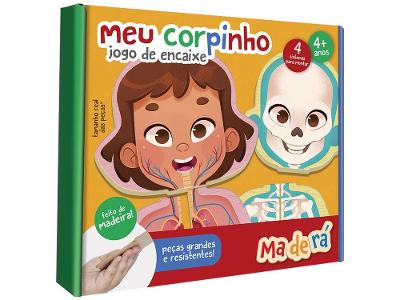 Jogo Encaixe Madera Meu Corpinho Toyster
