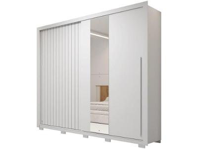 Guarda-roupa Casal 4 Gavetas 2 Portas Caemmun Romanus