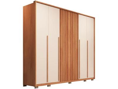 Guarda-roupa Casal 6 Gavetas 6 Portas Caemmun Poseidon