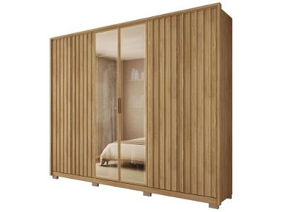 Guarda-roupa Casal 6 Portas 6 Gavetas Caemmun Centurium