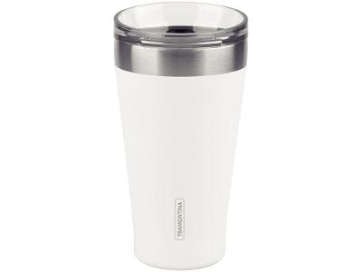 Copo Térmico Parede Dupla com Tampa Tramontina Exata 61646515 Branco 550ml