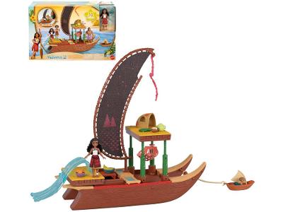 Playset Canoa de Aventuras da Moana Mattel