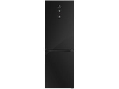 Geladeira/Refrigerador Electrolux Frost Free Inverse Black Glass 322L Efficient IB42G