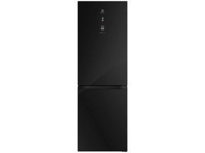 Geladeira/Refrigerador Electrolux Frost Free Inverse Black Glass 322L Efficient IB42G