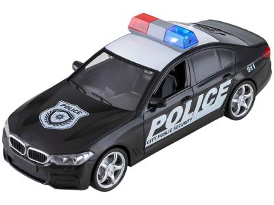 Carro de Polícia Emite Som e Luz 