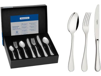 Faqueiro Tramontina Inox 42 Peças para Sobremesa Classic