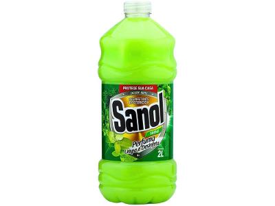 Desinfetante Líquido Sanol 2002 Concentrado Herbal 2L
