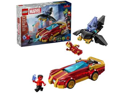 LEGO Carro do Homem de Ferro e Pantera Negra vs. 