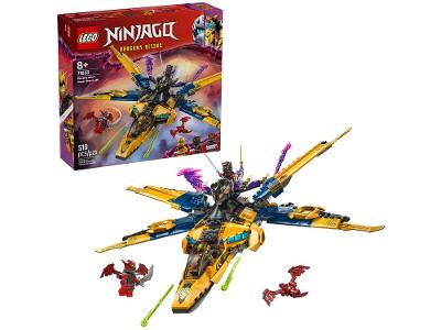 LEGO Superjato da Tempestade de Ras e Arin 71833 