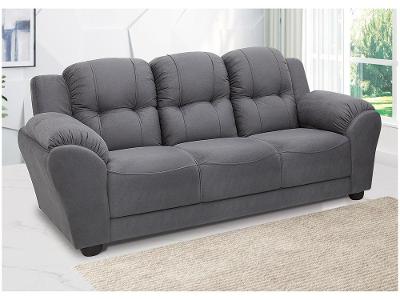 Sofá 3 Lugares Suede Adágio Linoforte