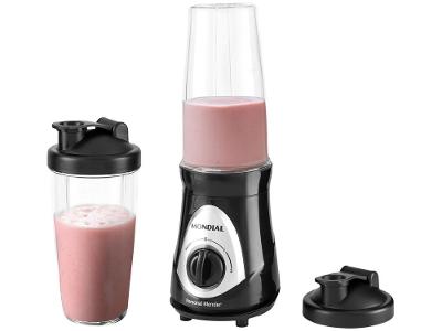 Liquidificador Mondial Personal Blender DG-01 2 Velocidades 300W Preto e Prata