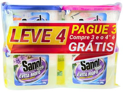 Antimofo Granulado Sanol Leve 4 Pague 3 Sec 100g 4 Unidades