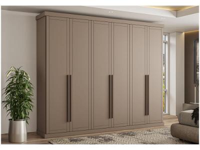 Guarda-roupa Casal Modulado 6 Gavetas 6 Portas Carraro Capri 1159