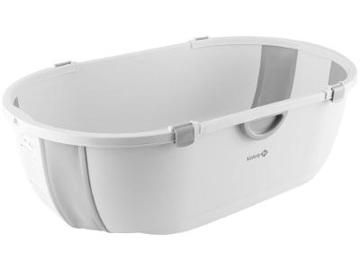 Banheira de Bebê Dobrável Safety 1st Oasis Branco e Cinza