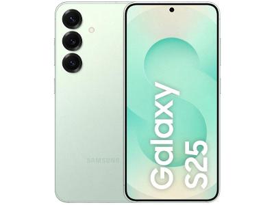 Samsung Galaxy S25 5G 256GB Galaxy AI Verde 6,2" 12GB RAM Câm. Tripla 50+12+10MP Bateria 4000mAh Dual Chip