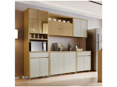 Cozinha Modulada Nesher Condessa 7 Portas 1 Gaveta 100% MDF