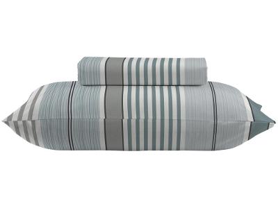 Jogo de Cama Solteiro 100% algodão Camesa 120 fios Super Cotton Aquatic Piscina 2 Peças