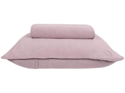 Jogo de Cama Solteiro Atlântica Mescla Urban Rosa Escuro 2 Peças