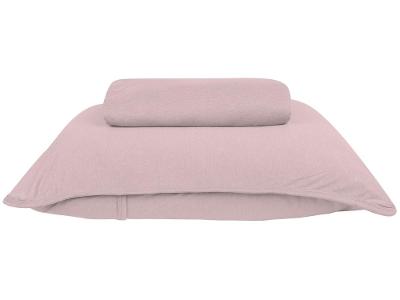 Jogo de Cama Solteiro Atlântica Mescla Urban Rosa Claro 2 Peças