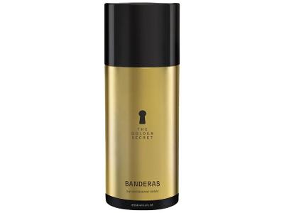 Desodorante Spray Banderas The Golden Secret Masculino 24 Horas 150ml