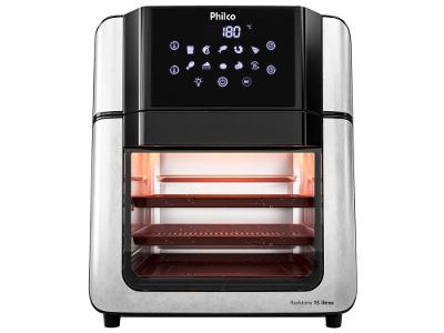 Air Fryer Philco Redstone PAF15A Preta com Timer 15L