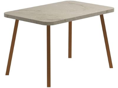 Mesa de Cozinha 4 Lugares Retangular Carraro Stellar