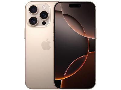 Apple iPhone 16 Pro 512GB Titânio-deserto 6,3" 48MP iOS 5G