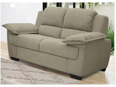 Sofá 2 Lugares Suede Carmel Linoforte